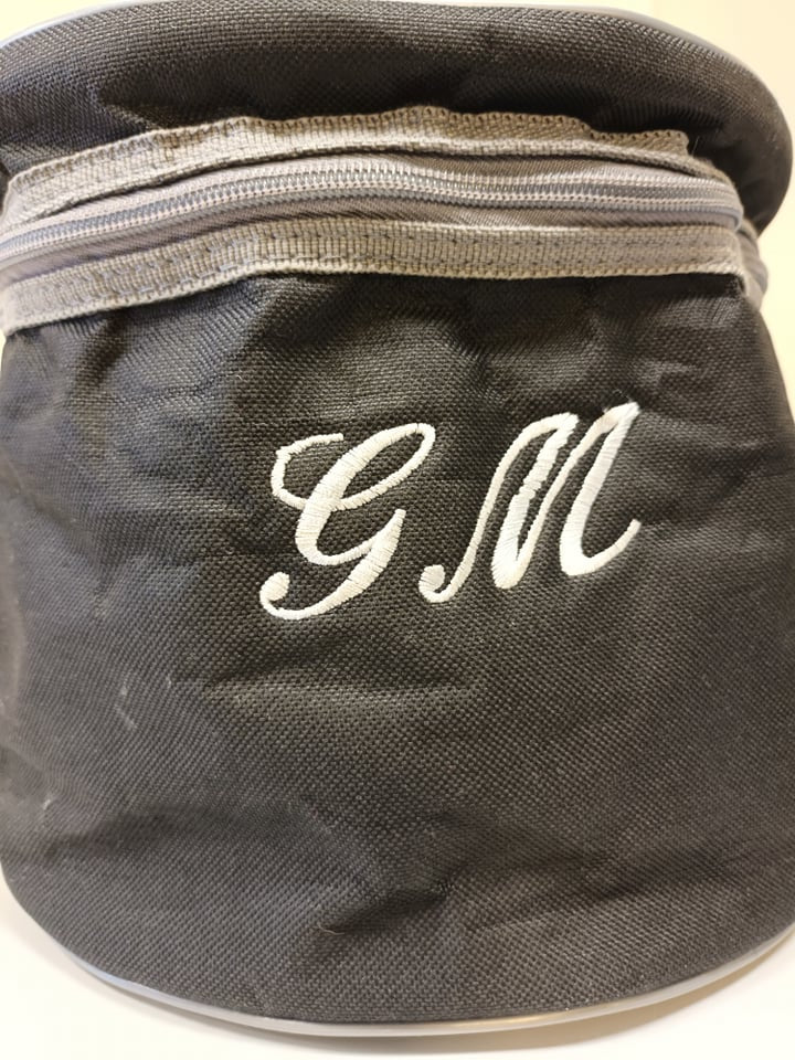 Personalise hat bag with initials